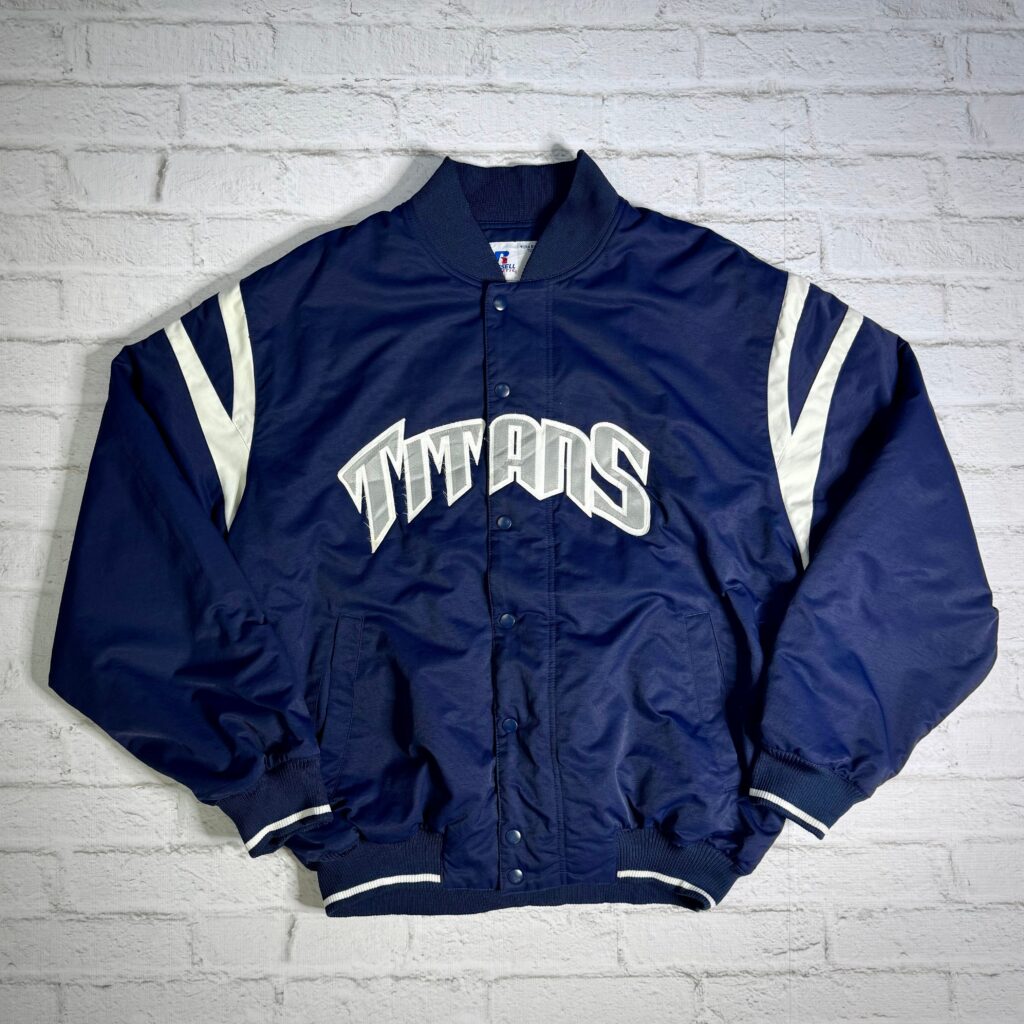 Titans Russel Athletic Bomber Jacket